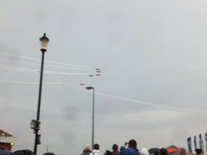 Red Arrows at Cowes