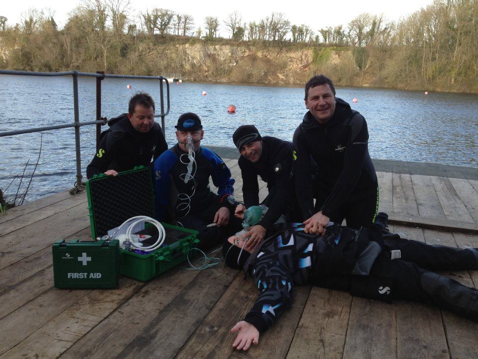 PADI Rescue Diver training