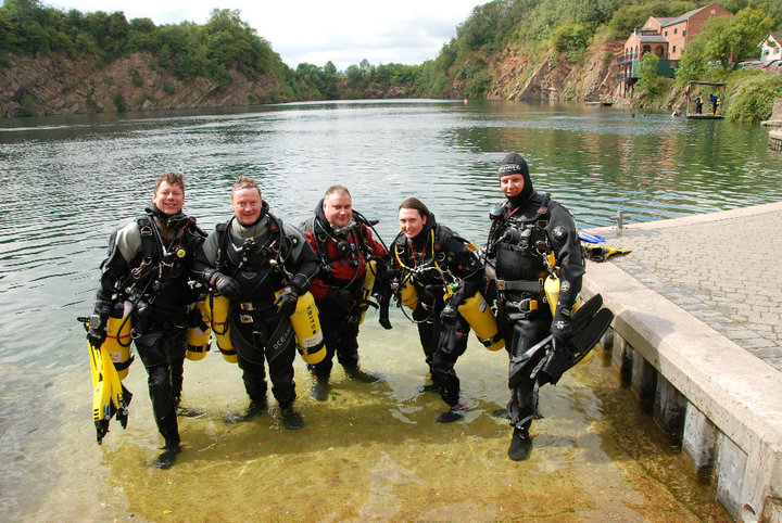 PADI Sidemount diver course